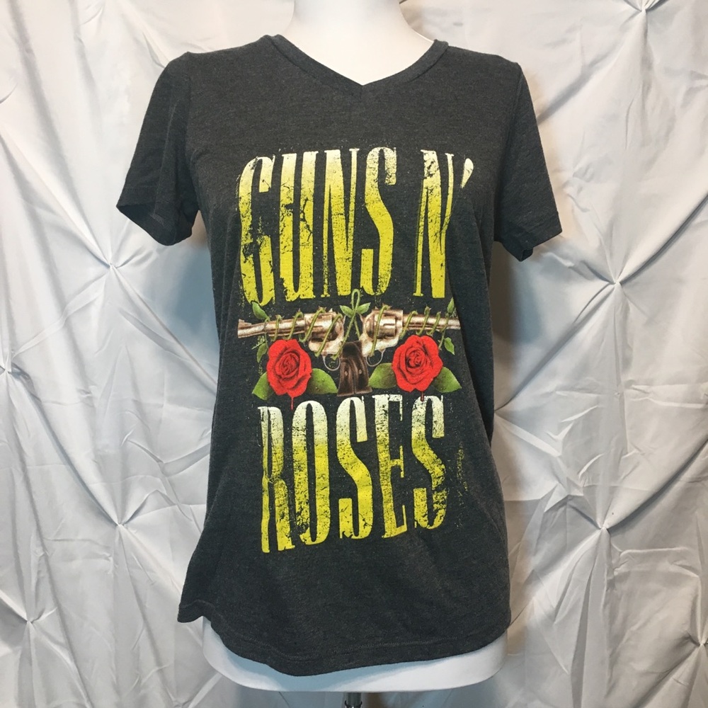 Guns N Roses band tee small